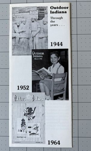 Folleto de suscripción Indiana vintage al aire libre 1981 - Imagen 3 de 4
