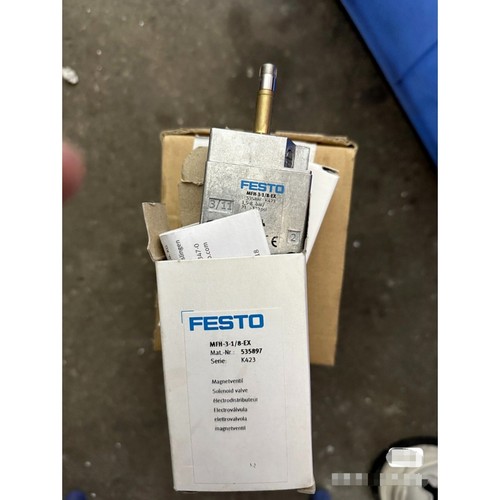 US FREE TAX New Festo MFH-3-1/8-EX 535897 Solenoid Valve Brand MFH-3-1/8-EX - Picture 6 of 6