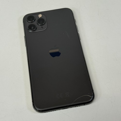 iPhone 11 Pro 64GB Space Grey Network Unlocked Apple Smartphone cracked rear - Picture 9 of 9