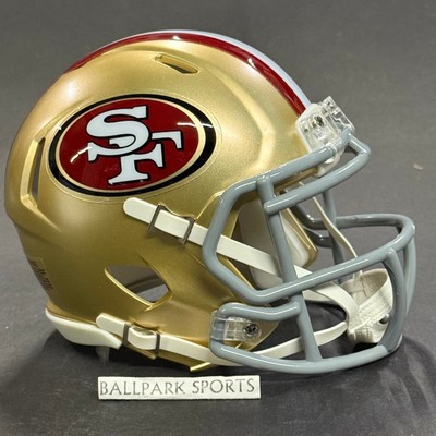 Casque Miniature Riddell Des San Francisco 49ers - Officiel NFL - Version Super Bowl - Neuf En Boîte