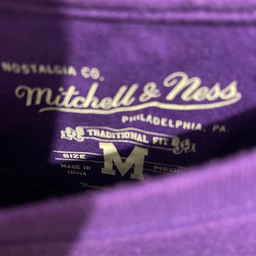 Mitchell And Ness NBA Los Angeles Lakers T-shirt Mens Medium Purple - Bild 6 von 7