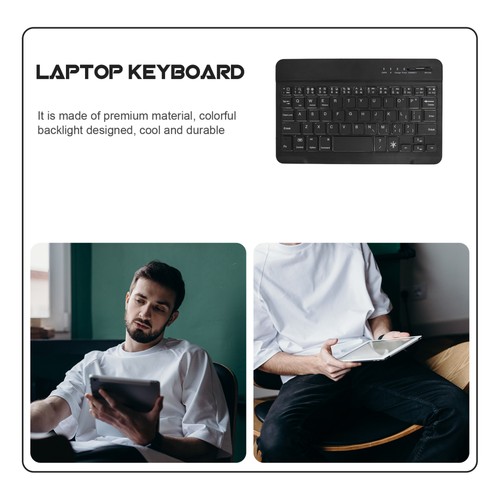 Luminous Keyboard Wireless Mini for Notebook Laptop Accessory - 第 12/12 張圖片
