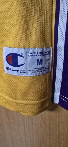 Vintage NBA Jersey Gr.M 2000's☆Kobe Bryant☆8☆The Black Mamba☆LA Lakers☆Champion - Bild 3 von 6