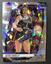 2024 Panini Prizm WNBA #43 Satou Sabally Ice Prizms