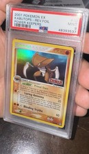 Kabutops PSA 9 Mint Ex Reverse Power Keepers 