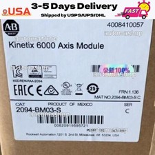 New Sealed AB 2094-BM03-S /C Servo Drive Kinetix 6000 Axis Module US Free Tax