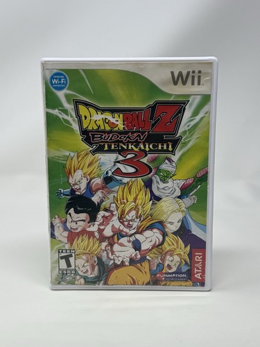 Refurbished Dragon Ball Z Budokai Tenkaichi 3 Nintendo Wii | Getestet | Neuwertig Disc