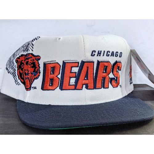 NUEVO Chicago Bears Años 90 Deportes Especialidades SOMBRA Snapback Sombrero NFL Pro De Colección Nuevo con Etiquetas - Imagen 2 de 8