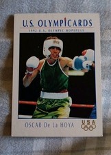 1992 Impel Oscar De La Hoya Card #23 Excellent Condition