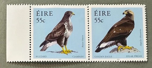 IRELAND   1892a   Beautiful Mint NEVER Hinged  2010  PAIR  BIRDS