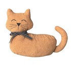 Doorstop Weighted Fabric Tan Fabric Cat Door Stopper 83010cat
