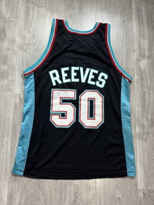 Vintage Bryant Reeves Vancouver Grizzlies Champion Jersey