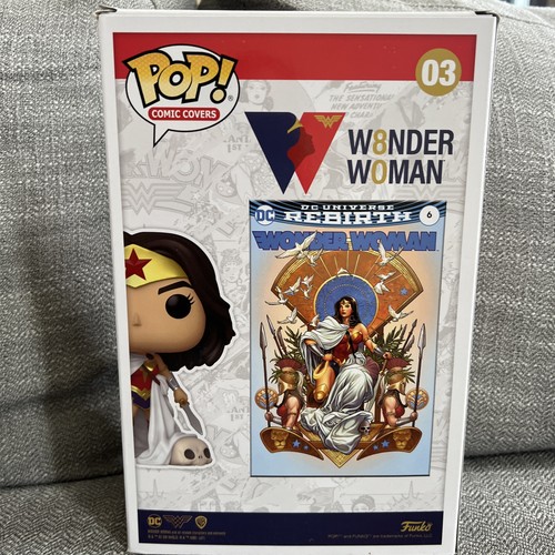Funko Pop! Cubierta de cómic de vinilo: Wonder Woman Renacimiento 80 aniversario - Imagen 4 de 6