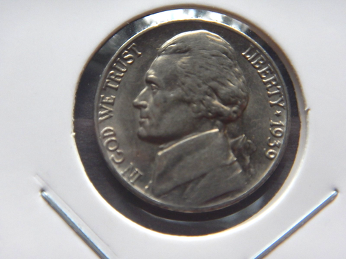 1939 (P) Jefferson Nickel - Bild 2 von 3