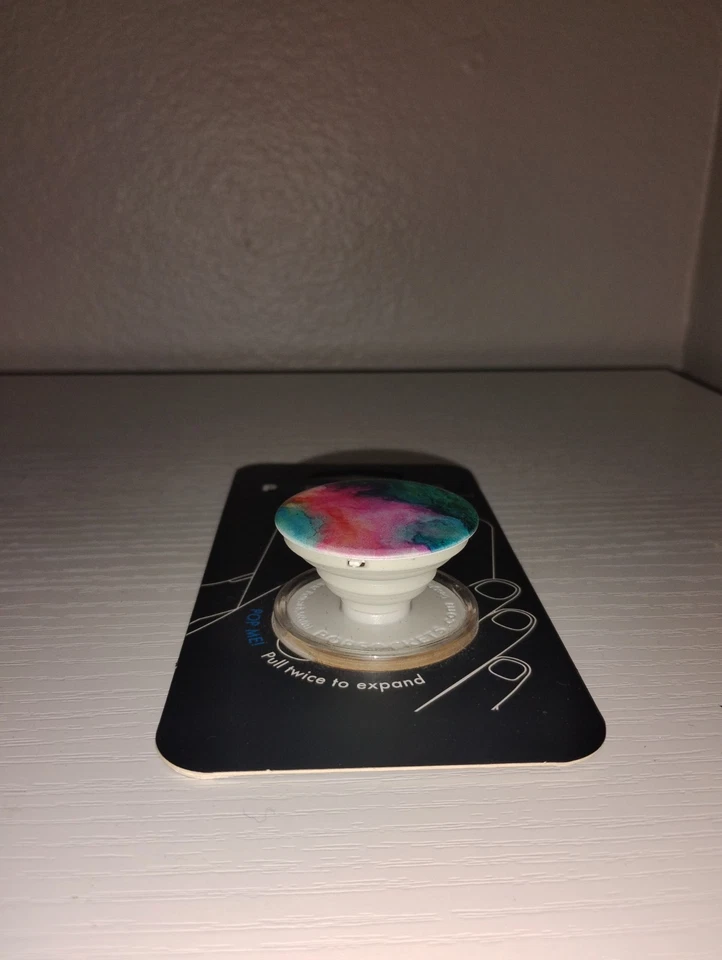 PopSockets PopGrip Phone PopGrip Grip Stand Colorful Marble Authentic Popsocket - Image 2 of 3