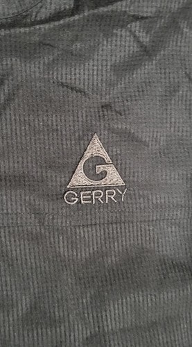 Gerry Men's Windbreaker Water Resistant Hooded Mesh Lined Black Jacket NEW - Picture 7 of 9