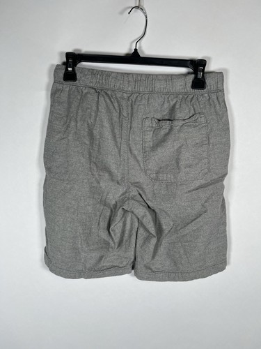 Old Navy Boys XL (14-16) Husky Gray Elastic Waist Pull-On Everyday Chino Shorts - Picture 2 of 4
