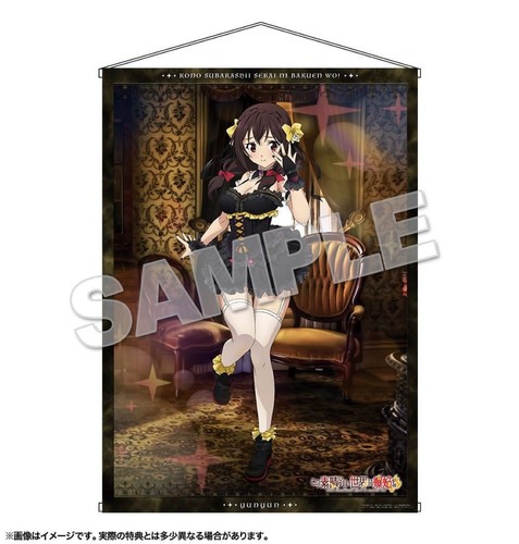 Abito nuovo mai aperto Kadokawa Konosuba Yunyun gotico lolita ver. Figurina scala 1/7 - Foto 2 di 8