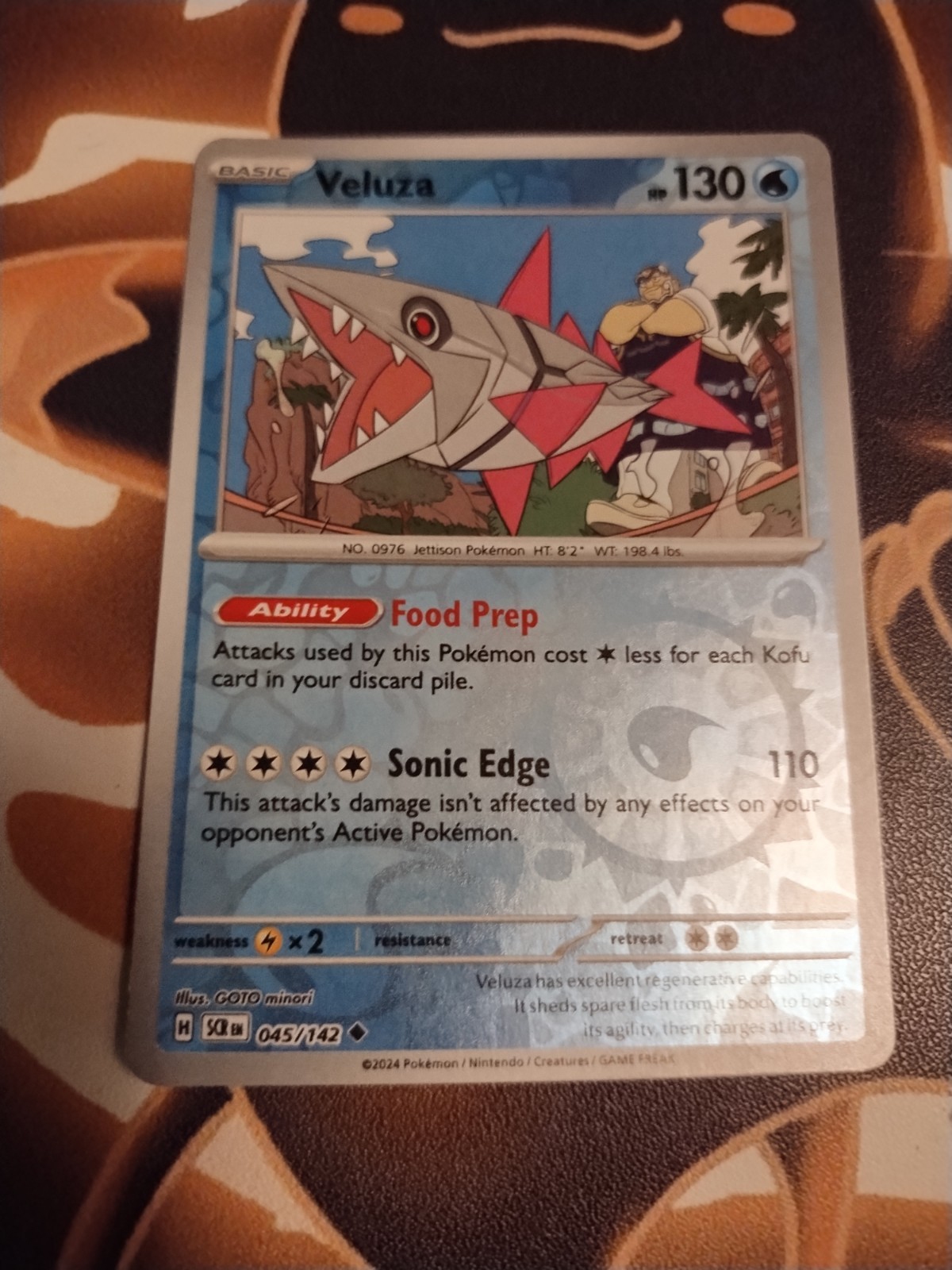 Veluza 045/142 Sv07: Stellar Crown Reverse Holo-NM