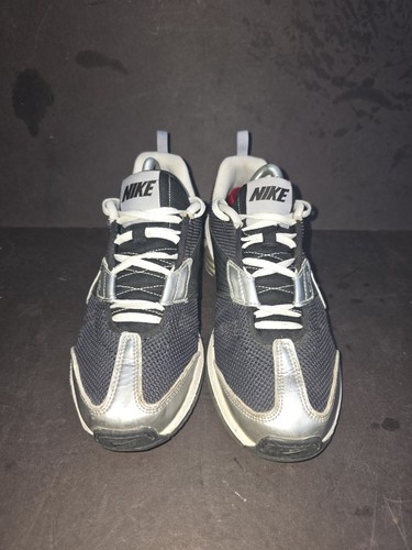 Nike Shox Midfit Schwarz Silber Grau Laufschuhe Sneaker UK 5,5 - Bild 3 von 7