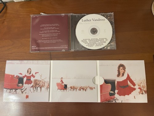 Lot 4 Christmas R&B CDs - Mariah Carey Deluxe Luther Vandross Mary Blige O’Jays - Picture 11 of 22