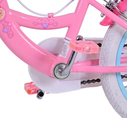 Volare Disney Princess 16 Zoll Kinderfahrrad Pink - Sicherheit, Komfort und Spaß - Bild 10 von 10