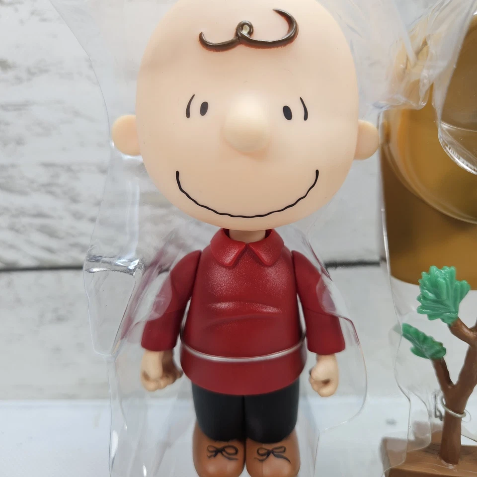 Figura OpenBox Peanuts A Charlie Brown Navidad Charlie Brown Con Tapa 2003 5" Foto 4 de 4