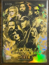 2025 Topps Now WWE #CRJP-SSP Cena Cody Rhodes Crown Jewel GOLD SSP 17/25