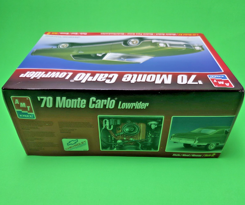 AMT 1970 Monte Carlo 1/25 Scale #8271 Front and Rear Glass, Rearview Mirror NEW - Picture 5 of 6
