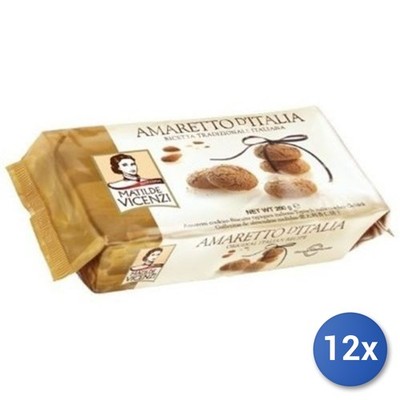 12x Mehrpack Vicenzi Amaretti Schale Gr 175 Biskuit