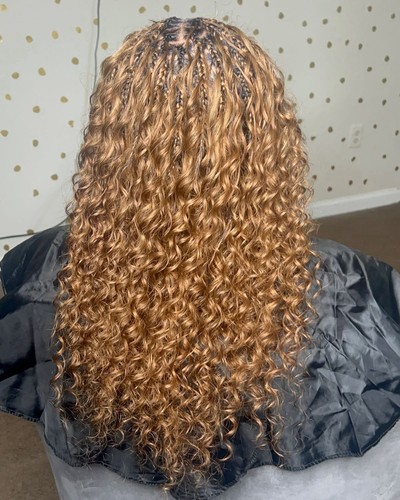Zouk Bulk Braids – 33 Crotchet braids | Boho - Picture 3 of 3