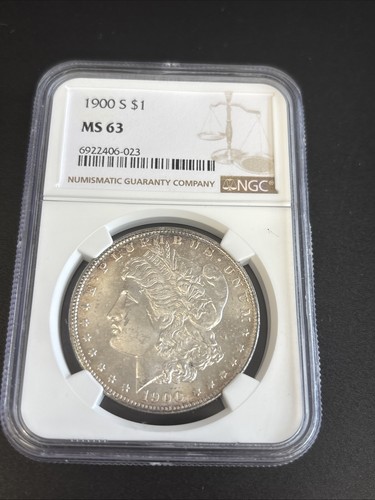 1900 S$1 MS63 NGC