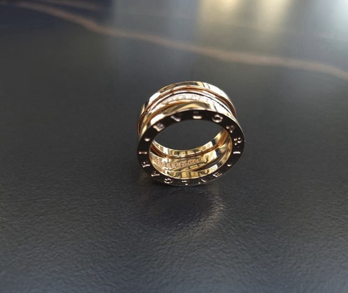 Bvlgari B-Zero 1 Ring 0,19ct Brillant 750/18K Rosegold Gr. 55Box/Papiere/Legend - Bild 6 von 10