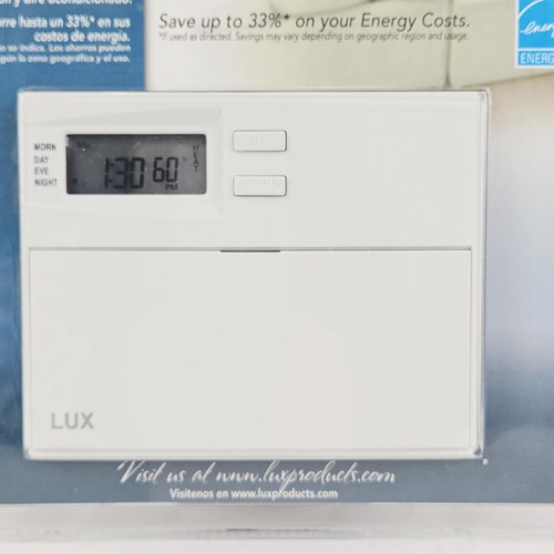 LUX Smart Temp TX500 5-2 Programmable Thermostat - Picture 3 of 7