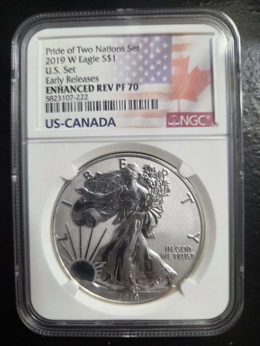 American Eagle PR 70 Graded 2019 Silver Bullion Coins for sale | eBay