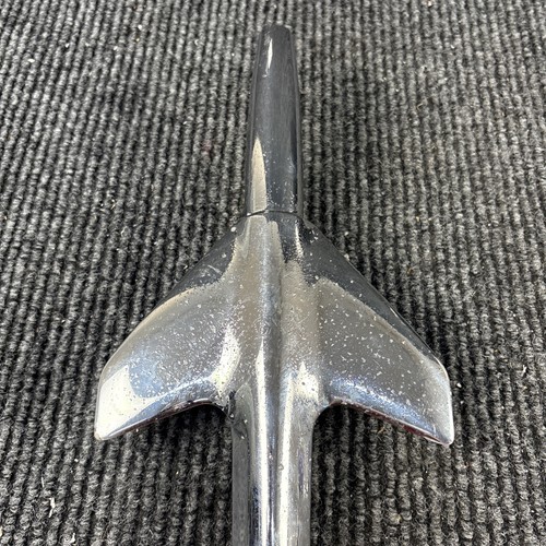 Vintage 1951 Chevrolet OE Chrome 16 Inch Airplane Plane Hood Ornament Excellent - Picture 2 of 8