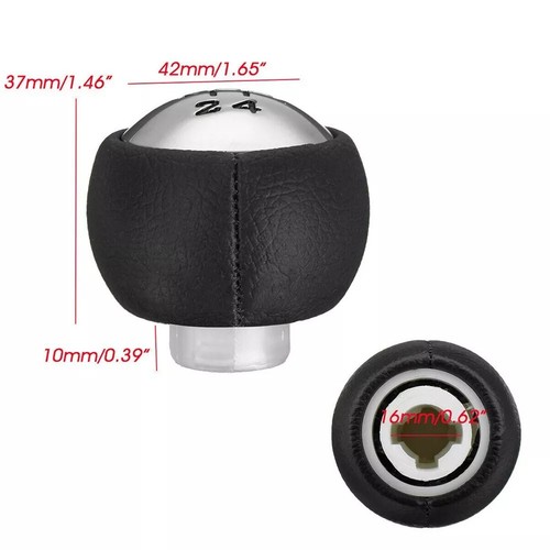 6-Speed Shift Knob ABS Shift Knob Perfect Fit Precise Shifting Sleek Design - Picture 8 of 9