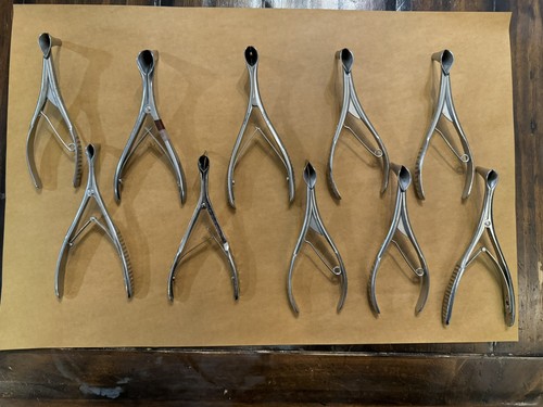 Medical Surgical Stainless Steel Nasal Speculum Lot 034 ENT - Picture 1 of 13