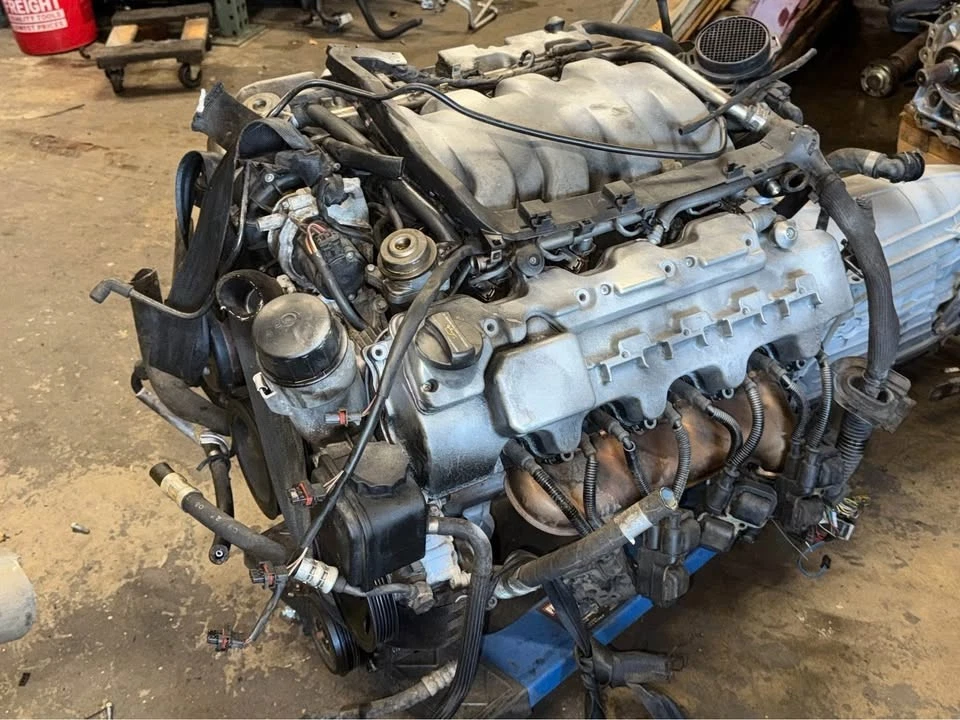 Mercedes-Benz S500 E500 2002 2003 2004 2005 2006 motor CLK500 5,0 L COMPLETO 90 K Foto 4 de 4
