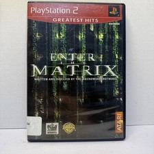 Enter the Matrix - Sony PlayStation 2 TESTED AND WORKING *No Manual*