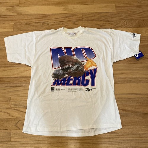 Vintage 90s Planet Reebok No Mercy Football Shirt Men's XXL NWT Rare! - Picture 2 of 7