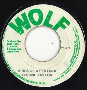 ジャマイカ7” Tyrone Taylor Life Table none Wolf /00050 7