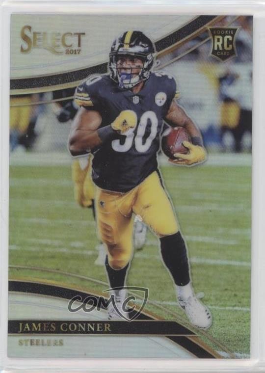 2017 Panini Select Field Level Silver Prizm James Conner #227 h8k
