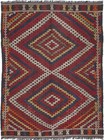 Vintage Hand Woven Traditional Kilim Rug 6'0" x 8'2" Oriental Wool Carpet
