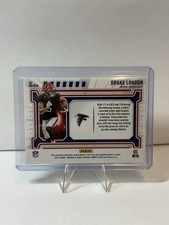 2024 Panini Rookies & Stars - Nfl Authentic Drake London #NA-DLN (MEM)