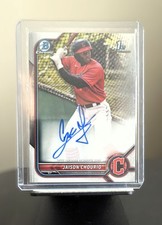 2022 Bowman Chrome 1st Jaison Chourio Autograph Auto Guardians #CPA-JCO