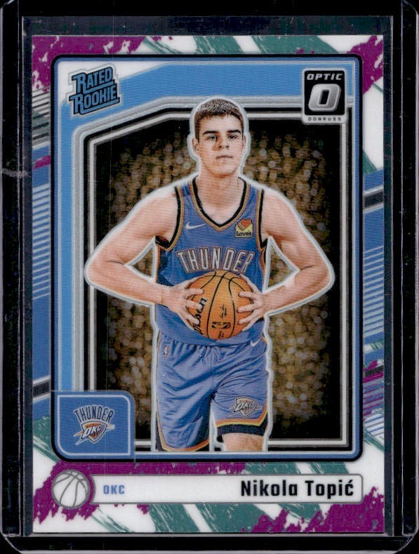 2024-25 Donruss Optic Nikola Topic RC Rookie #278 Jazz Prizm Case Hit SSP