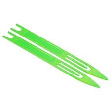 2 X Netting Needle Shuttles 10# Plastic Fishing Net Repair Tool Green