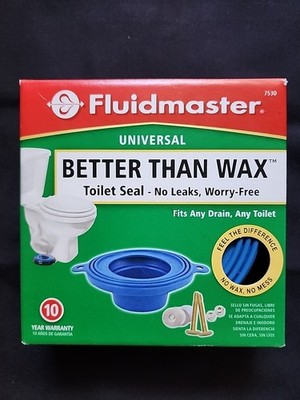 Fluidmaster Better Than Wax Universal Wax-Free Toilet Seal 7530, New