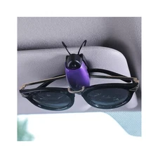 Kewucn 2 PCS Car Sunglasses Holders, Eyeglasses Glasses Hanger Clip for Car S...
